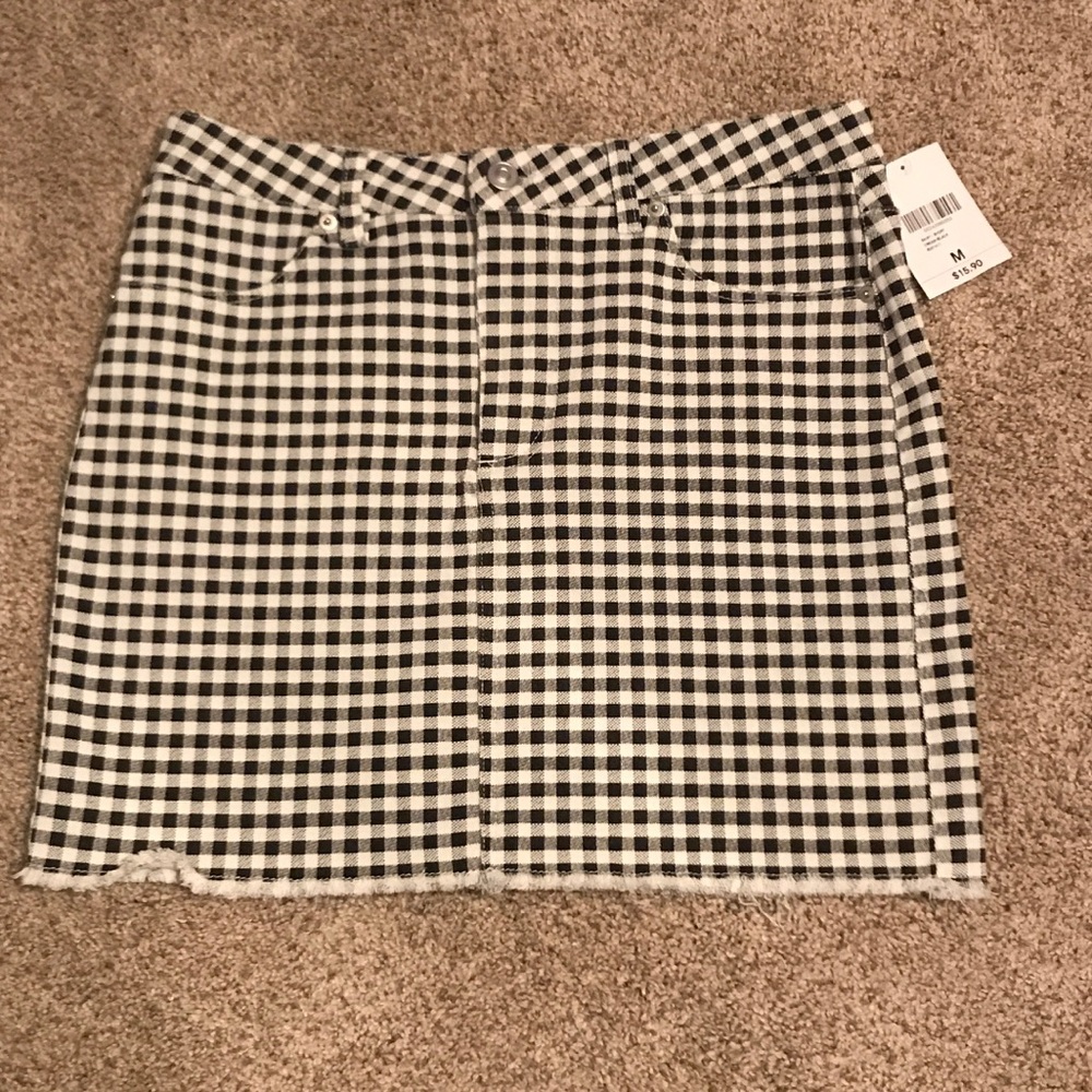 Gingham Skirt